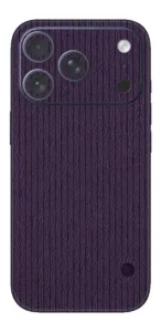 Regal Purple Pinstripe - Mobile 3M Premium Skins (Leather Series) design